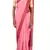Pink Woven Pure Bhagalpuri Linen Saree With Blouse