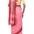 Pink Woven Pure Bhagalpuri Linen Saree With Blouse