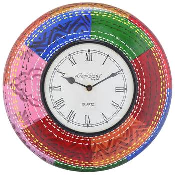 Decorative Analog Multicolour Wall Clock 1
