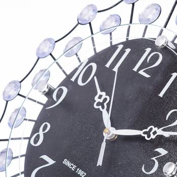 Decorative Analog Black Diamond Series Wall Clock 2