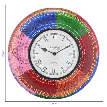Decorative Analog Multicolour Wall Clock 2