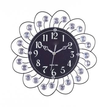 Decorative Analog Black Diamond Series Wall Clock 1