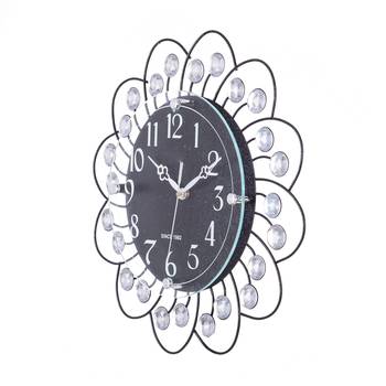 Decorative Analog Black Diamond Series Wall Clock 3