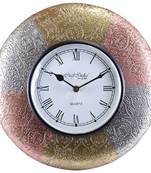 Handcrafted Premium Round Wooden Wall Clock