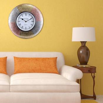 Handcrafted Premium Round Wooden Wall Clock 2