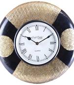 Handcrafted Premium Round Wooden Wall Clock