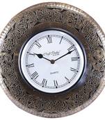 Handcrafted Premium Round Wooden Wall Clock