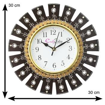 Handcrafted Wooden Wall Clock 3