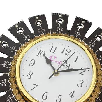 Handcrafted Wooden Wall Clock 4