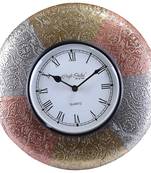 Handcrafted Premium Round Wooden Wall Clock