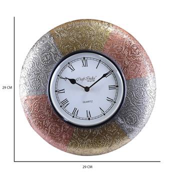 Handcrafted Premium Round Wooden Wall Clock 2