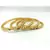 Gold Plated Multicolor Stone Studded Designer Bangles Set Of 4