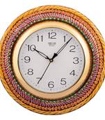 Wooden Papier Mache Glorious Handcrafted Wall Clock