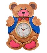Wooden Papier Mache Kids Handcrafted Wall Clock