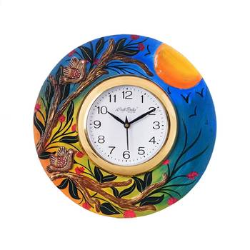 Sunrise View Decorative Wooden Handcrafted Wall Clock 2