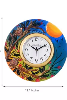 Sunrise View Decorative Wooden Handcrafted Wall Clock
