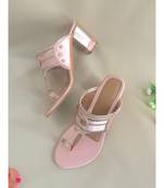 Baby Pink Kolhapuris 