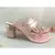 pink leather kolhapuris sandals