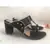 black leather kolhapuris sandals