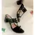 black leather kolhapuris sandals