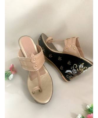 black leather kolhapuris sandals 4