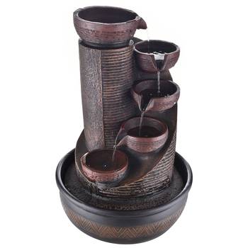 Five Steps Cylinderical Water Fountain 3