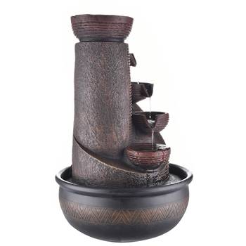 Five Steps Cylinderical Water Fountain 4