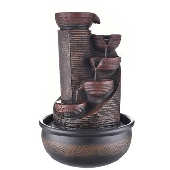 Five Steps Cylinderical Water Fountain 5
