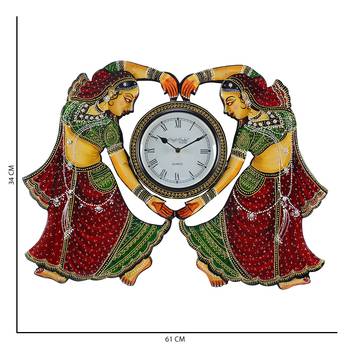 Decorative Analog Multicolour Wall Clock 2