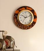 Birds Flying under Clouds View Wooden Handcrafted Wall Clock