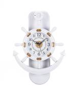 Decorative Retro Anchor White Pendulum Wall Clock