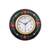 Decorative Handcrafted Orange Wooden Wall Clock