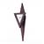 Decorative Analog Black Triangle Pendulum Wall clock