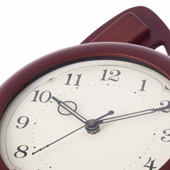 Decorative Analog Brown Round Pendulum Wall clock 4