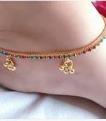 Multicolor Diamond Anklets