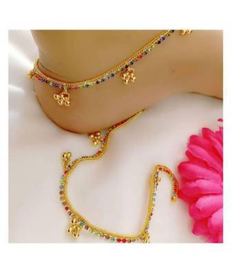 Multicolor Diamond Anklets 1
