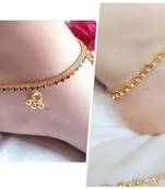 Multicolor Diamond Anklets
