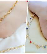 Multicolor Diamond Anklets