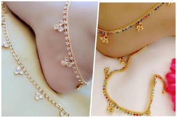 Multicolor Diamond Anklets 1