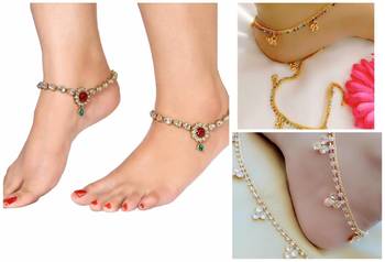Multicolor Diamond Anklets 1