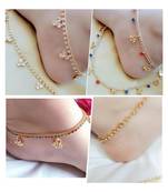 Multicolor Diamond Anklets