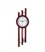 Decorative Analog Brown Round Pendulum Wall clock