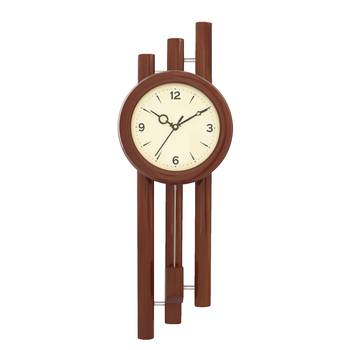 Rosewood vertical wooden analog wall clock(58 cm x 19.5 cm) 1