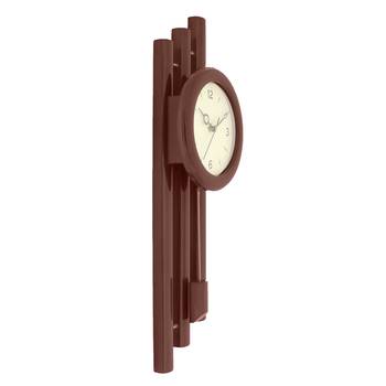 Rosewood vertical wooden analog wall clock(58 cm x 19.5 cm) 3