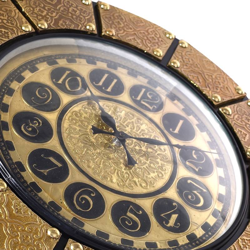 Wooden Ethnic Handcrafted Premium Wall Clock eCraftIndia 3082939