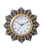 Sublime and Decorative Papier-Mache Wooden Handcrafted Wall Clock
