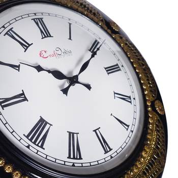 Wooden Ethnic Handcrafted Premium Wall Clock 3