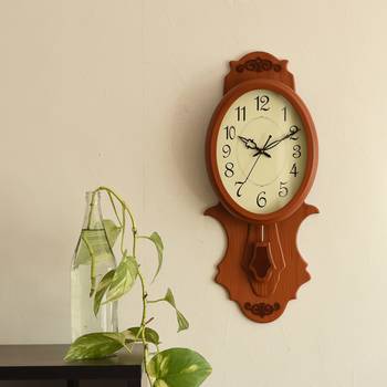 Premium Decorative Analog Wooden Wall Clock 1