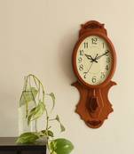 Premium Decorative Analog Wooden Wall Clock