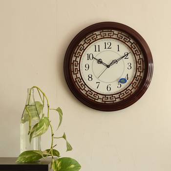 Premium Decorative Analog Wooden Wall Clock 1